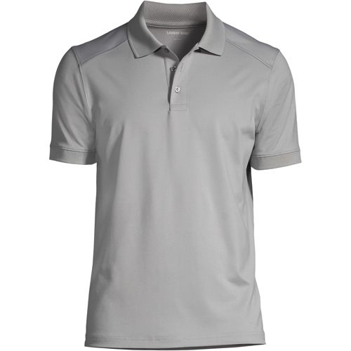 Men's Custom Logo Short Sleeve Rapid Dry Active Polo Shirt