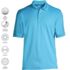 Men's Short Sleeve Rapid Dry Active Polo Shirt, alternative image