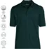 Men's Rapid Dry Performance Short Sleeve Classic Fit Polo Shirt, alternative image