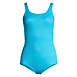 Women's Mastectomy Chlorine Resistant Tugless One Piece Swimsuit Soft Cup, Front