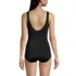 Women's Petite Tugless Low Leg One Piece Swimsuit, Back