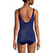 Women's Mastectomy Chlorine Resistant Tugless One Piece Swimsuit Soft Cup, Back