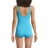  Women's Tugless Low Leg One Piece Swimsuit, Back