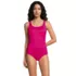 Women's Tugless Low Leg One Piece Swimsuit, Front