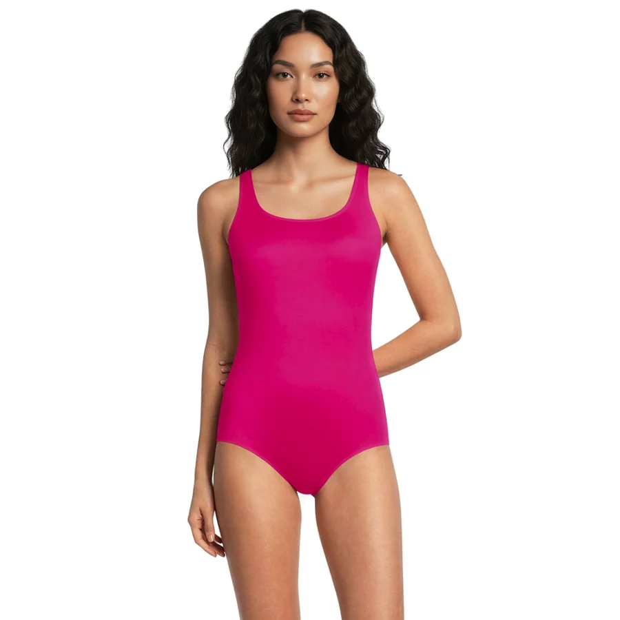 Women's Tugless Low Leg One Piece Swimsuit view 2