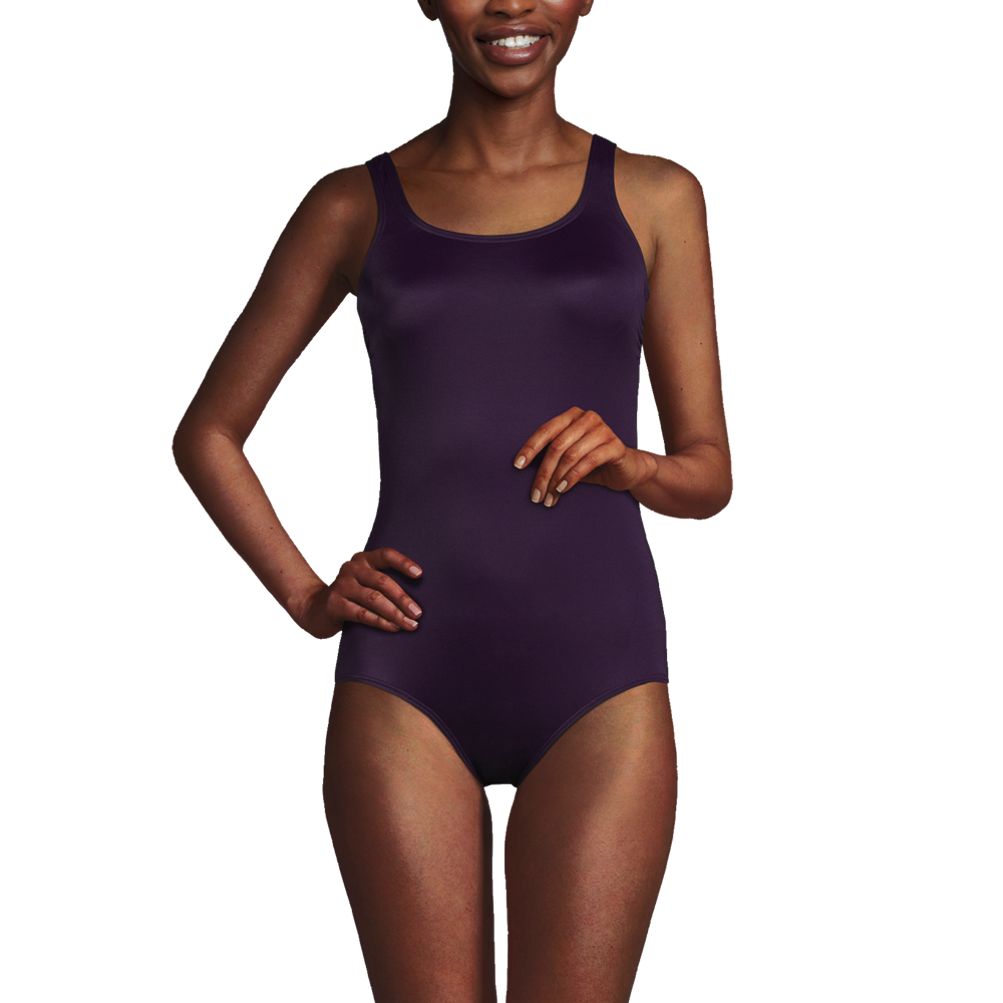 Women's Chlorine Resistant Soft Cup Tugless Sporty One Piece
