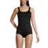  Women's Tugless Low Leg One Piece Swimsuit, Front