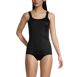 Women's D-Cup Tummy Control Chlorine Resistant Soft Cup Tugless One Piece Swimsuit, Front