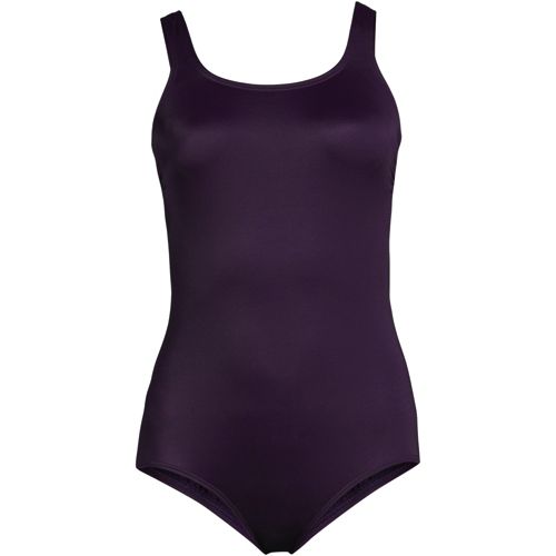 T.H.E. 999-60 Solid Inset Slimmer Tank Mastectomy One Piece Swim Suit -  Mastectomy Shop