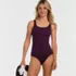  Women's Tugless Low Leg One Piece Swimsuit, alternative image