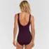  Women's Tugless Low Leg One Piece Swimsuit, Back