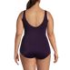 Women's Plus Size Chlorine Resistant Soft Cup Tugless Sporty One Piece Swimsuit, Back