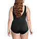 Women's Plus Size Tummy Control Chlorine Resistant Soft Cup Tugless One Piece Swimsuit, Back