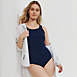 Women's Plus Size DDD-Cup Chlorine Resistant Soft Cup Tugless Sporty One Piece Swimsuit, alternative image