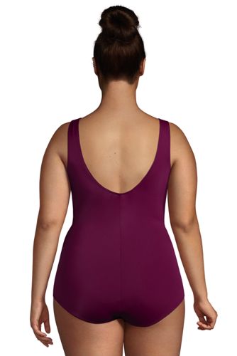 lands end plus size tankini tops