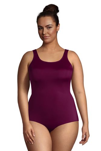 lands end plus size tankini tops