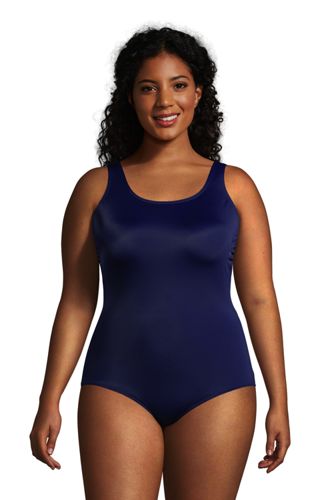 lands end plus size tankini tops