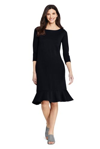 ponte shift dress