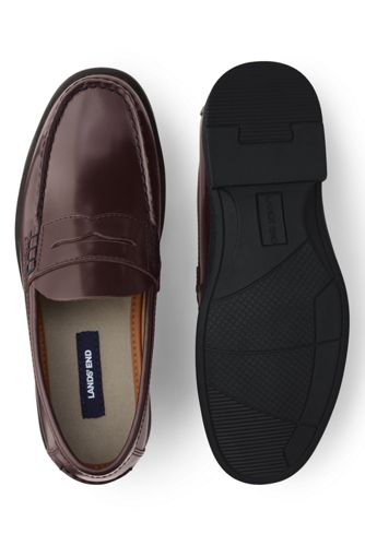 lands end mens slip on shoes