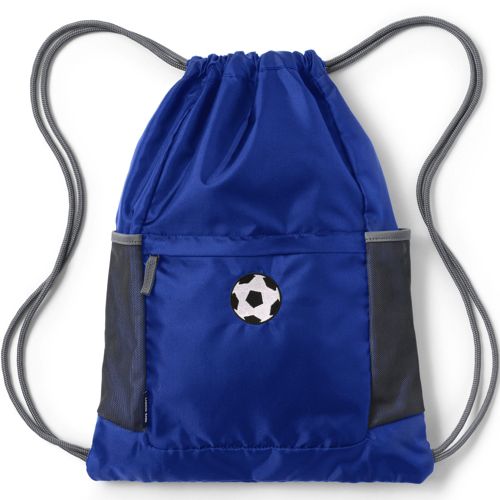 School Uniform Kids Packable Drawstring Bag