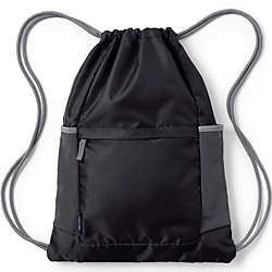School Uniform Kids Packable Drawstring Bag, Front