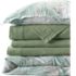 Garment Washed Flax Linen Breathable Duvet Bed Cover, Front