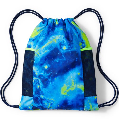 School Uniform Kids Packable Drawstring Bag