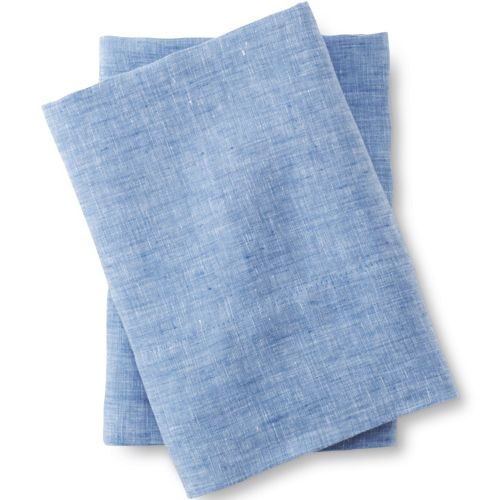 Garment Washed Chambray Flax Linen Breathable Pillowcases