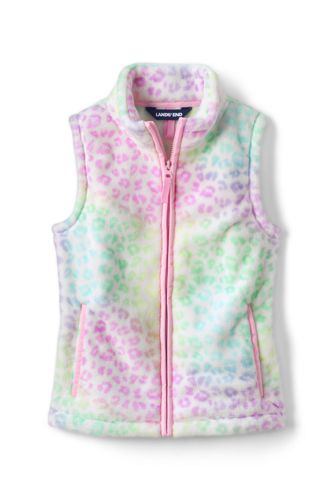 girls fleece vest