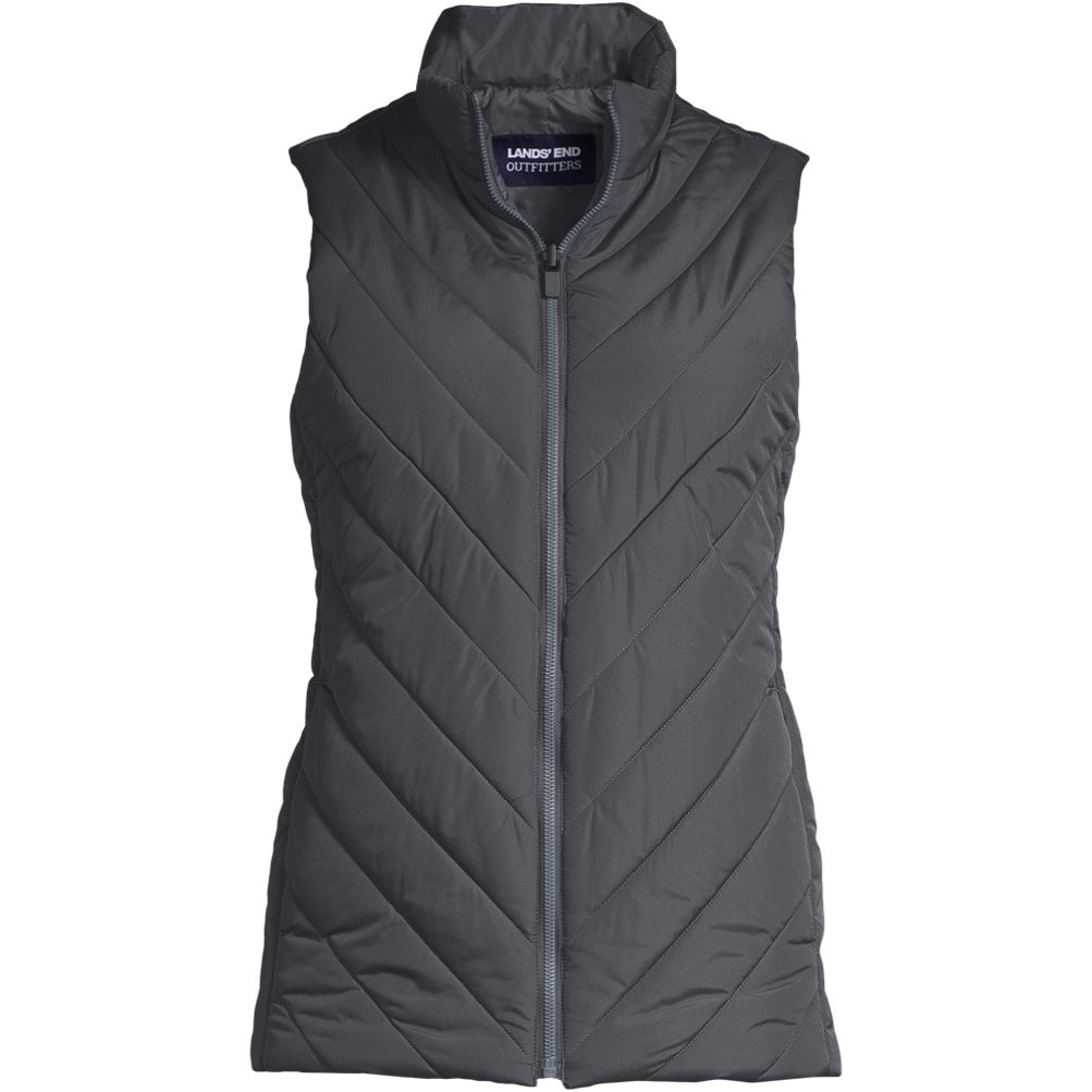 Lands end womens long hot sale vest