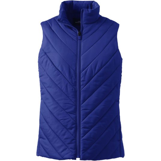 School Uniform Women's Insulated Vest | Lands' End