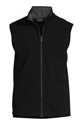 lands end mens fleece vest