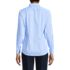 School Uniform Women's No Gape Long Sleeve Stretch Shirt, Back