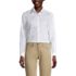 School Uniform Women's No Gape Long Sleeve Stretch Shirt, Front