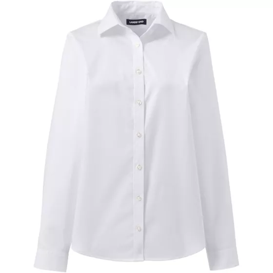 Women's No Gape Long Sleeve Stretch Shirt - primary