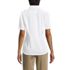 School Uniform Women's No Gape Short Sleeve Stretch Shirt, Back