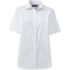 School Uniform Women's No Gape Short Sleeve Stretch Shirt, Front