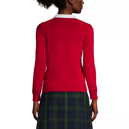 Women's Cotton Modal Cardigan Sweater, Back