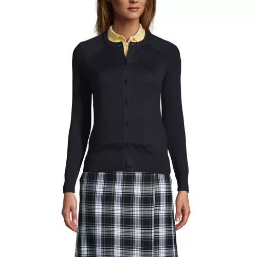 Women's Cotton Modal Cardigan Sweater, Front