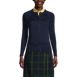 School Uniform Women's Cotton Modal Cardigan Sweater, Front