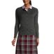 School Uniform Women's Cotton Modal Cardigan Sweater, Front