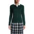 School Uniform Women's Cotton Modal Cardigan Sweater, Front
