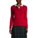 School Uniform Women's Cotton Modal Cardigan Sweater, Front