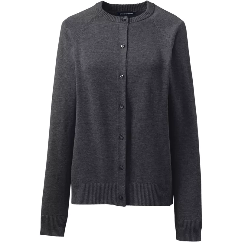 Women's Cotton Modal Cardigan Sweater, Front