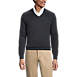Men's Cotton Modal V-neck Sweater, Front