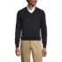 School Uniform Men's Cotton Modal V-neck Sweater, Front