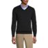 Men's Cotton Modal Fine Gauge V-neck Sweater, Front