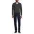 Men's Cotton Modal Fine Gauge V-neck Sweater, Front