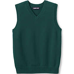 Kid Nation Boys Sweater Vest Cable Knit 100% Cotton Unisex Toddler Uniforms Vest for Big Boys Girls Childrens 
