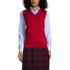 School Uniform Women's Cotton Modal Fine Gauge Sweater Vest, Front